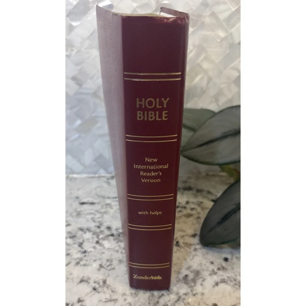 Zondervan Red Holy Bible With Helps New International Version ZonderKidz
